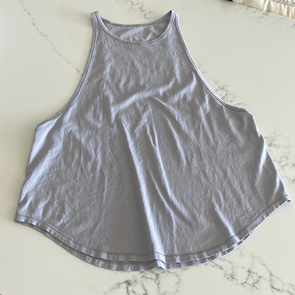 Lululemon Women’s Lilac/Gray tank.  Size 8